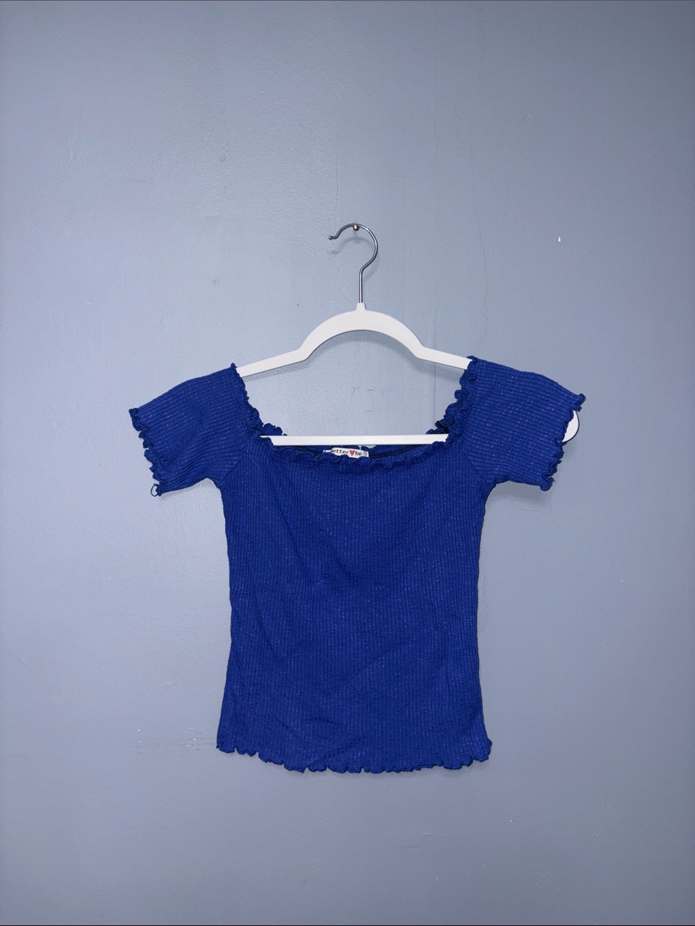 Better Be • Blue Ribbed T-Shirt
